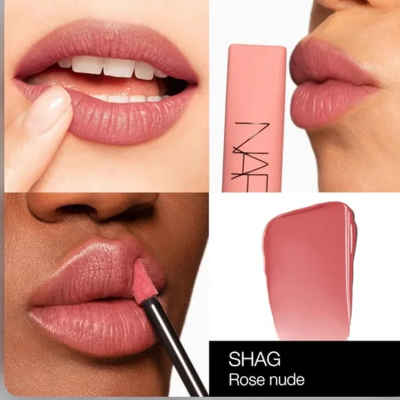 NARS Air Matte Lipstick In Shag (Rose Nude) - Picture 4 of 11